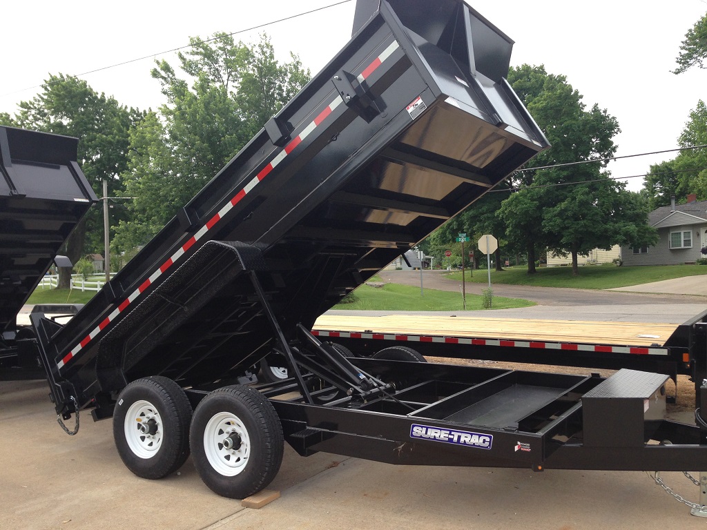 2019 Sure-Trac Dump Trailer 82" x 16' 14K | Cross Country Trailer Center